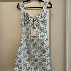 Never worn With Jean Blue & White Dress